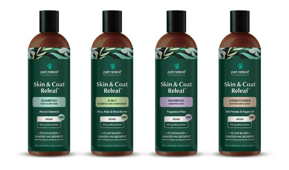 Pet Releaf Pet Shampoo Collection