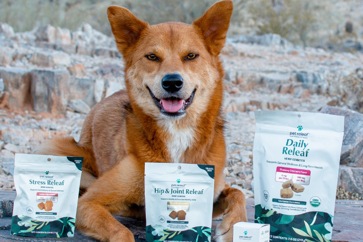 which pet releaf edibite cbd chew treat flavor is your dog?