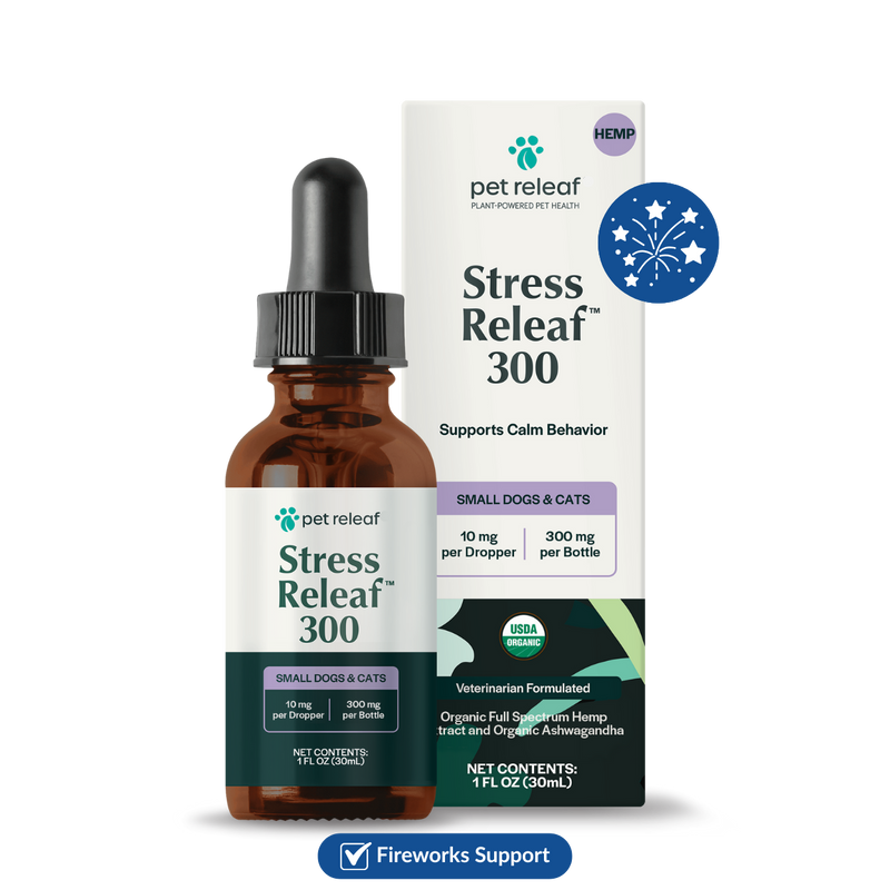 USDA Organic Stress Releaf Hemp Oil for Pets