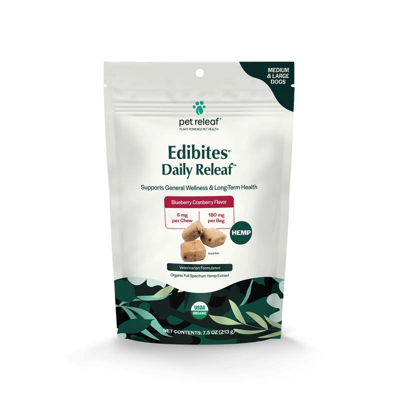 Daily Releaf Hemp Edibites For Dogs – Blueberry Cranberry