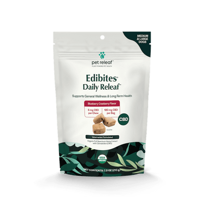 Daily Releaf CBD Edibites For Dogs – Blueberry Cranberry