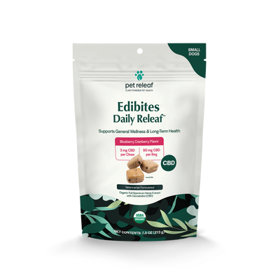 Daily Releaf CBD Edibites for Dogs – Blueberry Cranberry