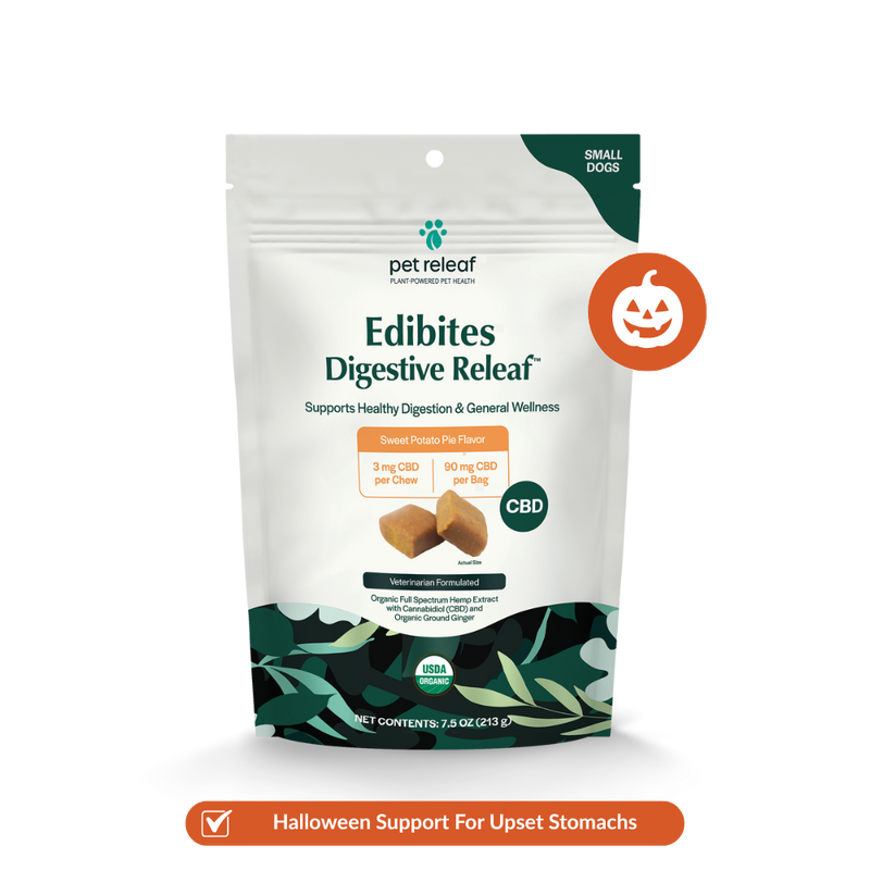 Digestive Releaf CBD Edibites For Dogs – Sweet Potato