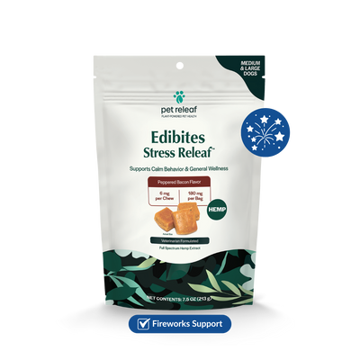 Stress Releaf Hemp Edibites For Dogs – Bacon