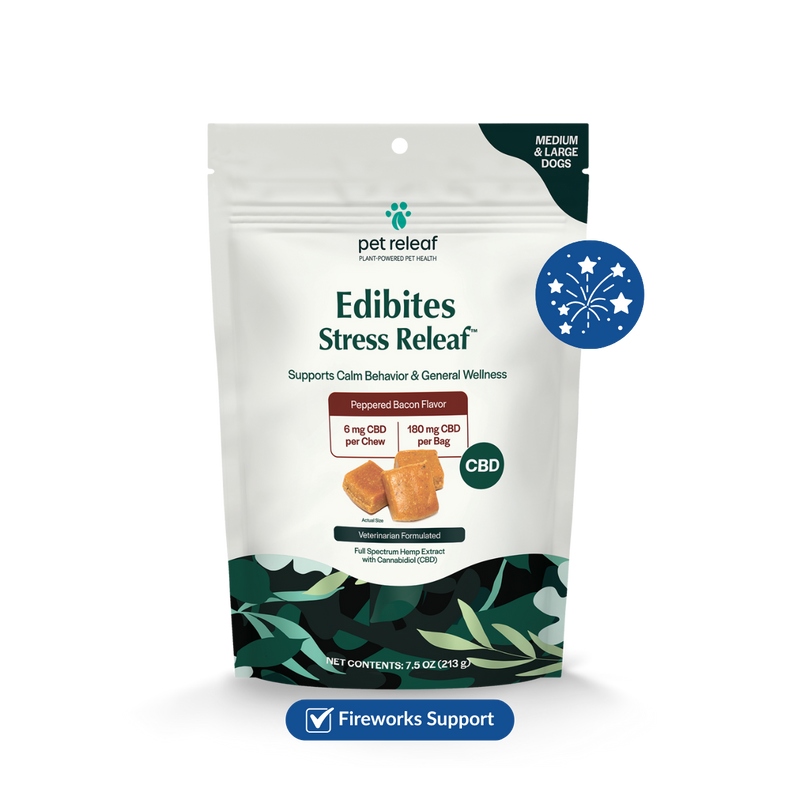 Stress Releaf CBD Edibites For Dogs – Bacon