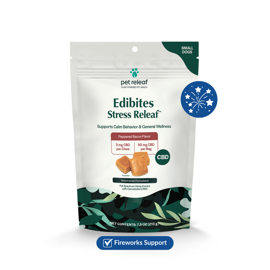 Stress Releaf CBD Edibites For Dogs – Bacon