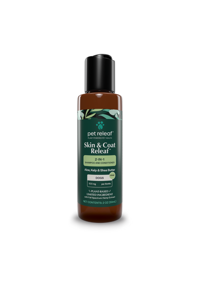 Skin & Coat Releaf 2-in-1 Hemp Shampoo and Conditioner