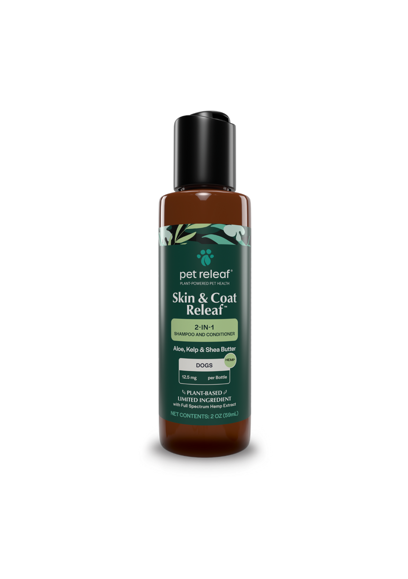 Skin & Coat Releaf 2-in-1 Hemp Shampoo and Conditioner