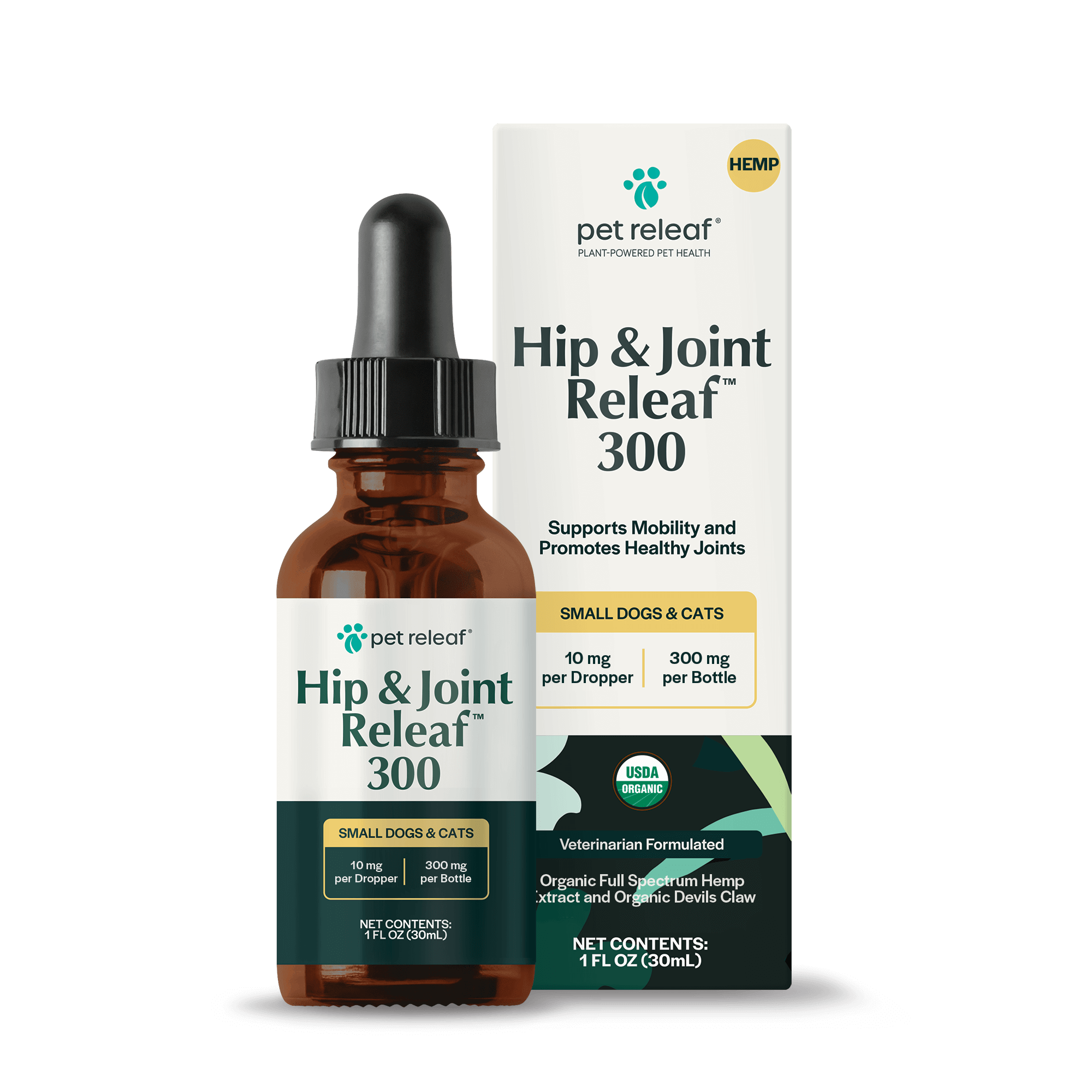 USDA Organic Hip Joint Releaf Hemp Oil Pet Releaf