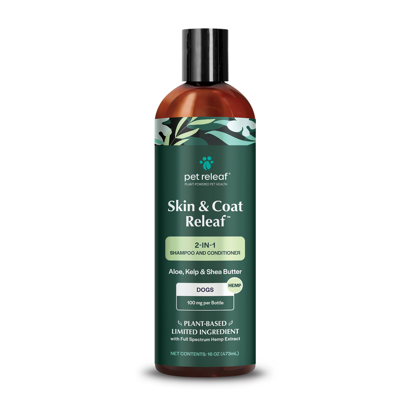 Skin & Coat Releaf 2-in-1 Hemp Shampoo and Conditioner