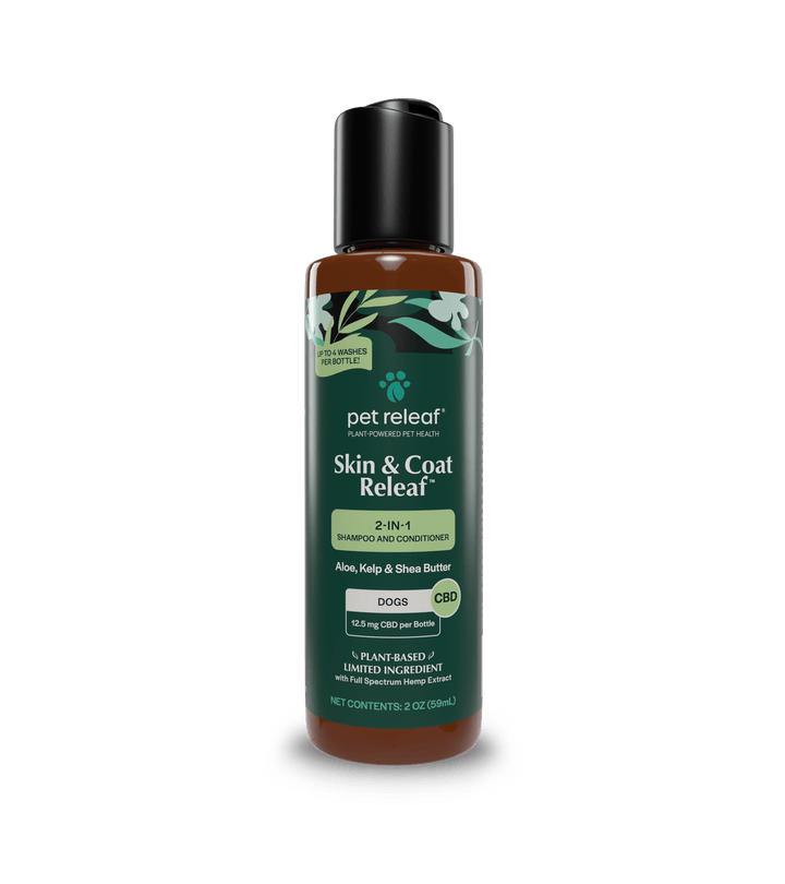 Travel-Size Dog Shampoo – 2-in-1 Lavender & Mint | Pet Releaf
