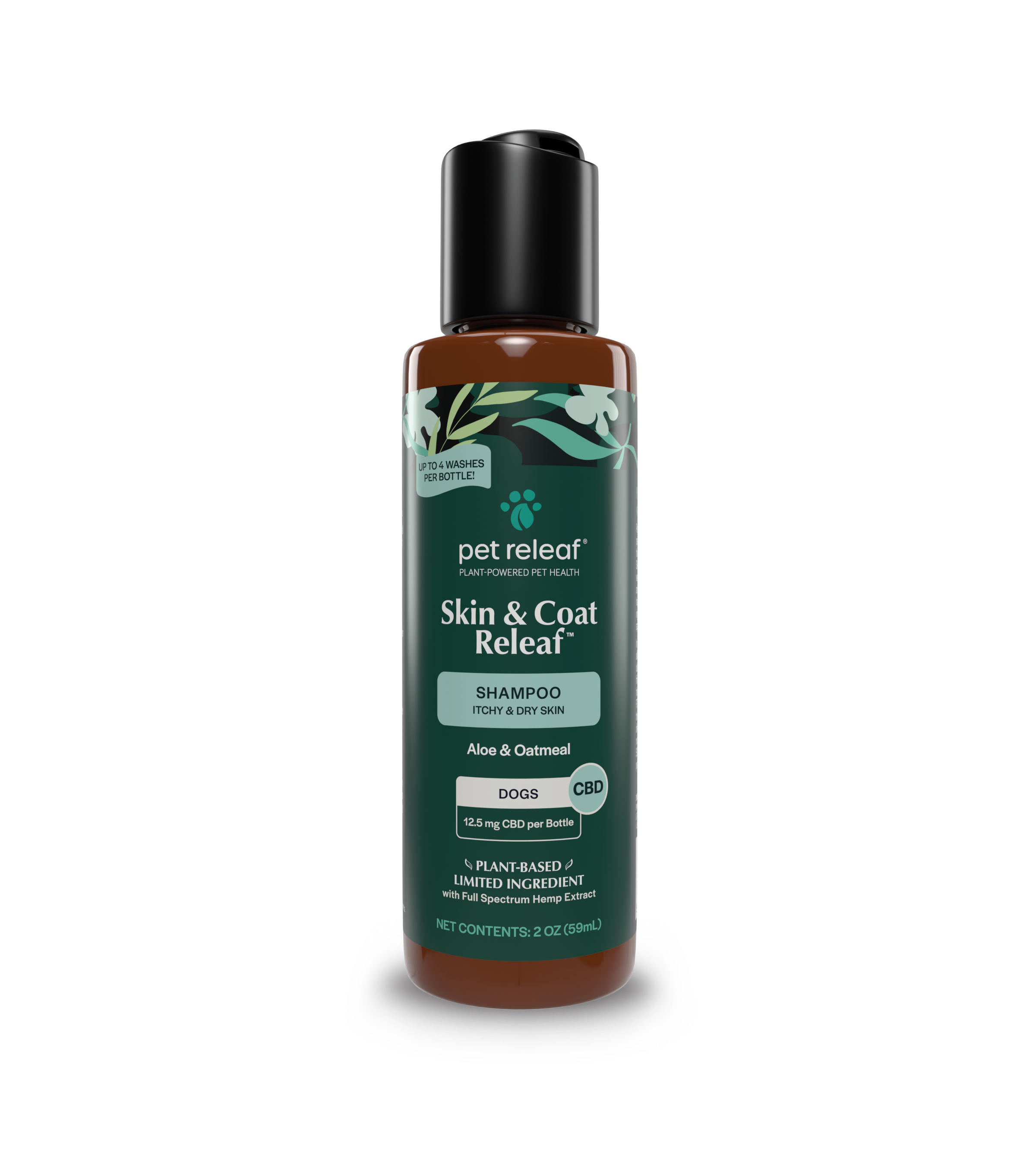 Travel-Size Dog Shampoo – 2-in-1 Lavender & Mint | Pet Releaf