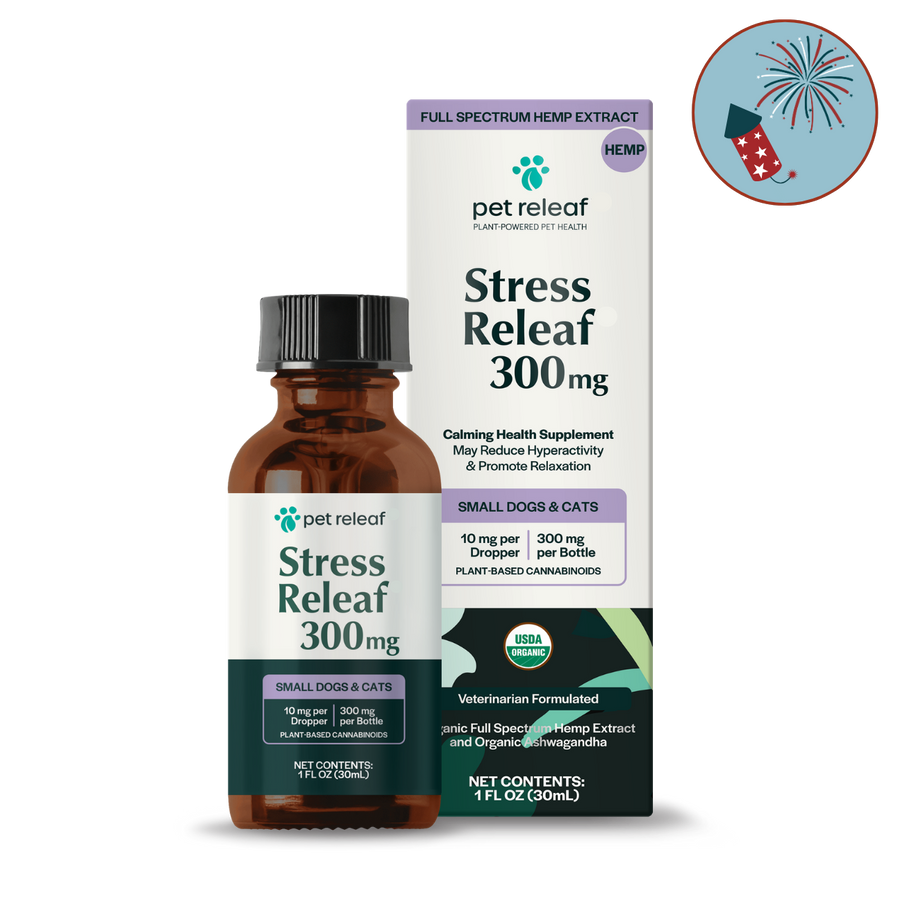 USDA Organic Stress Releaf Hemp Oil for Pets