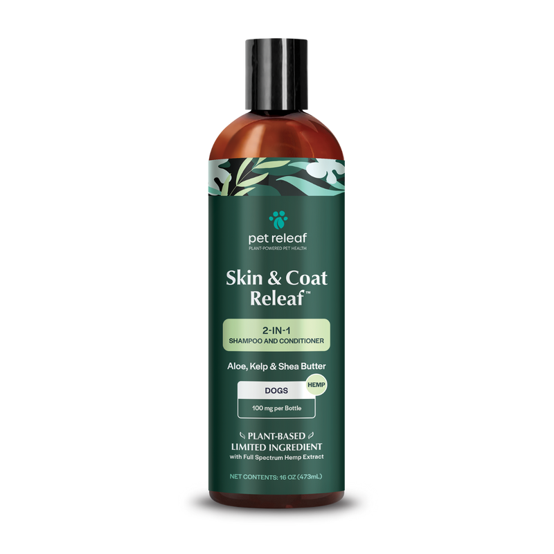 Skin & Coat Releaf 2-in-1 Hemp Shampoo and Conditioner