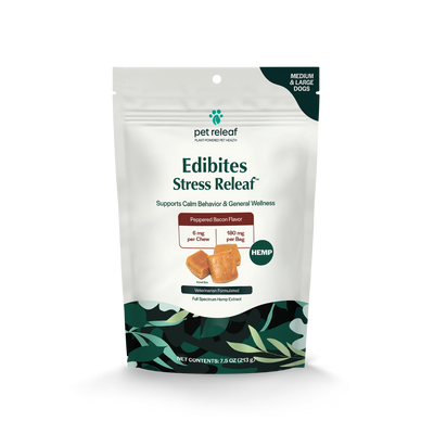 Stress Releaf Hemp Edibites For Dogs – Bacon