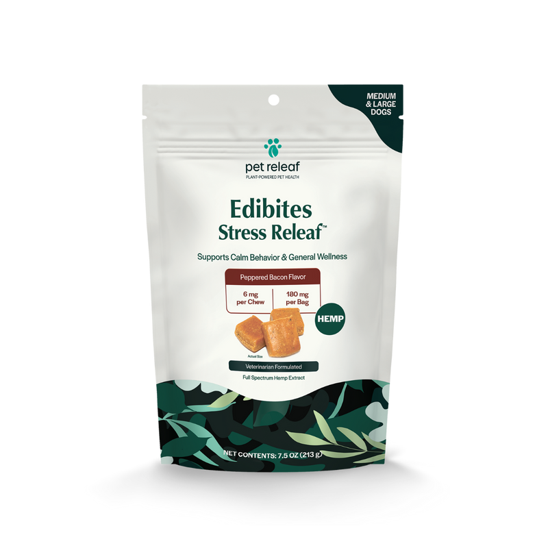 Stress Releaf Hemp Edibites For Dogs – Bacon