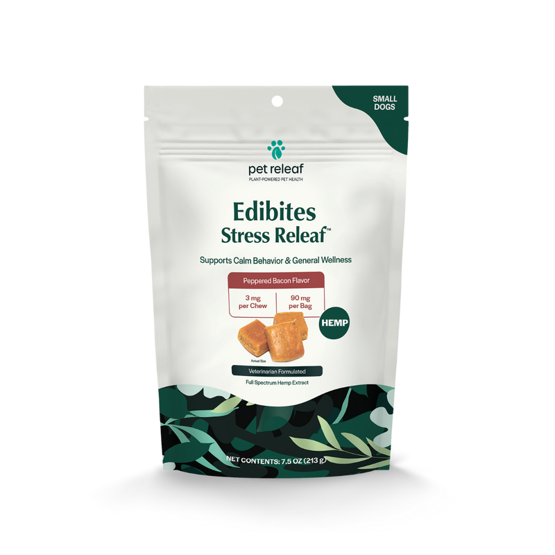 Stress Releaf Hemp Edibites For Dogs – Bacon
