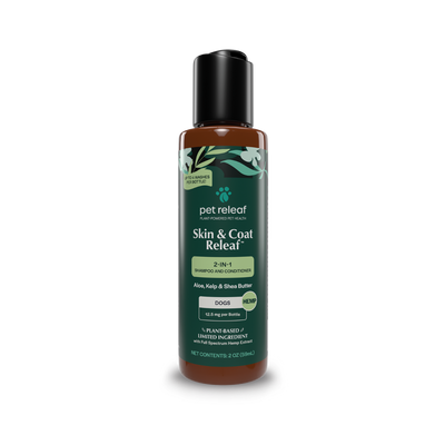 Skin & Coat Releaf 2-in-1 Hemp Shampoo and Conditioner