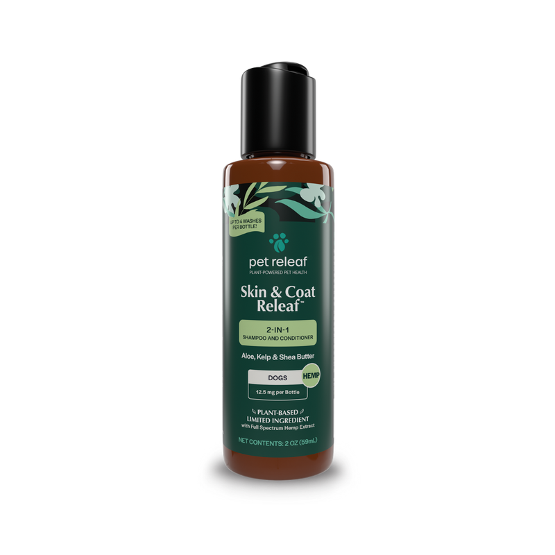 Skin & Coat Releaf 2-in-1 Hemp Shampoo and Conditioner
