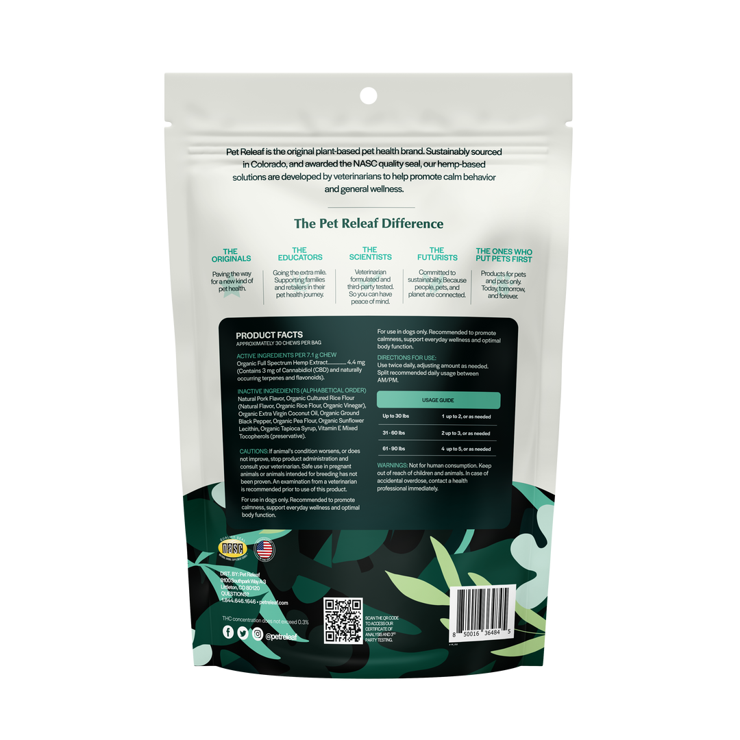 Pet releaf soft chews shop