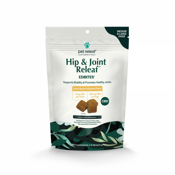 Hip and Joint Edibites for Medium Large Dogs - PB Banana