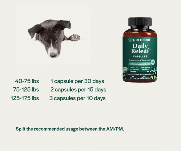 Daily Releaf Capsule Dosage