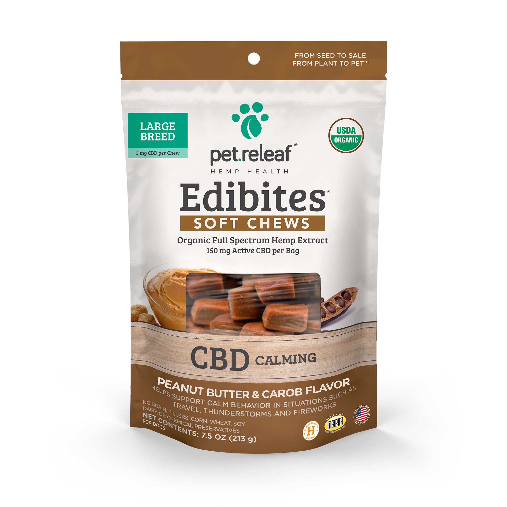 Calming Chews for Large Dogs Pet Releaf