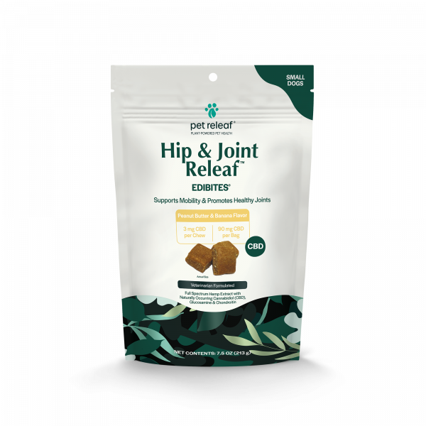 Hip and Joint Releaf for Small Dogs - PB Banana Flavor