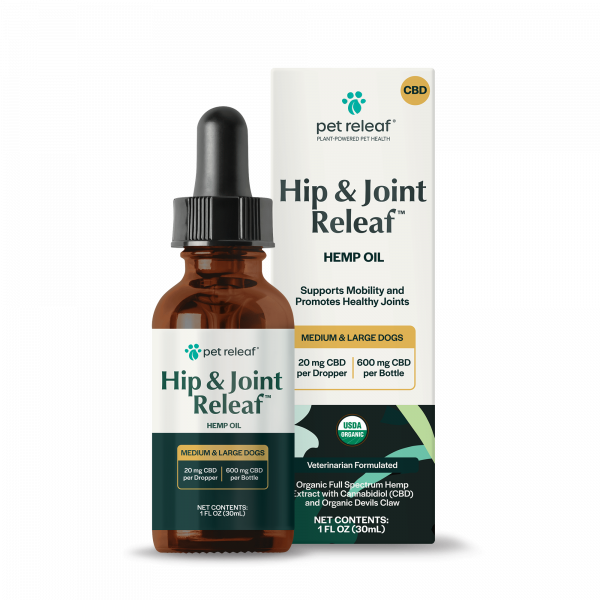 Hip and Joint Hemp Oil for Medium Large Dogs