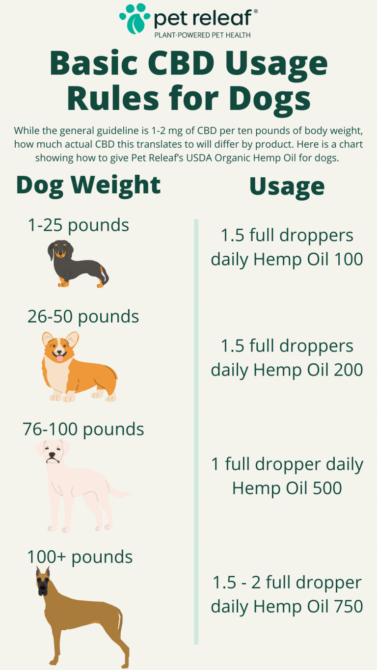 CBD Dosage Chart for Dogs: How Much CBD Do Dogs Need?