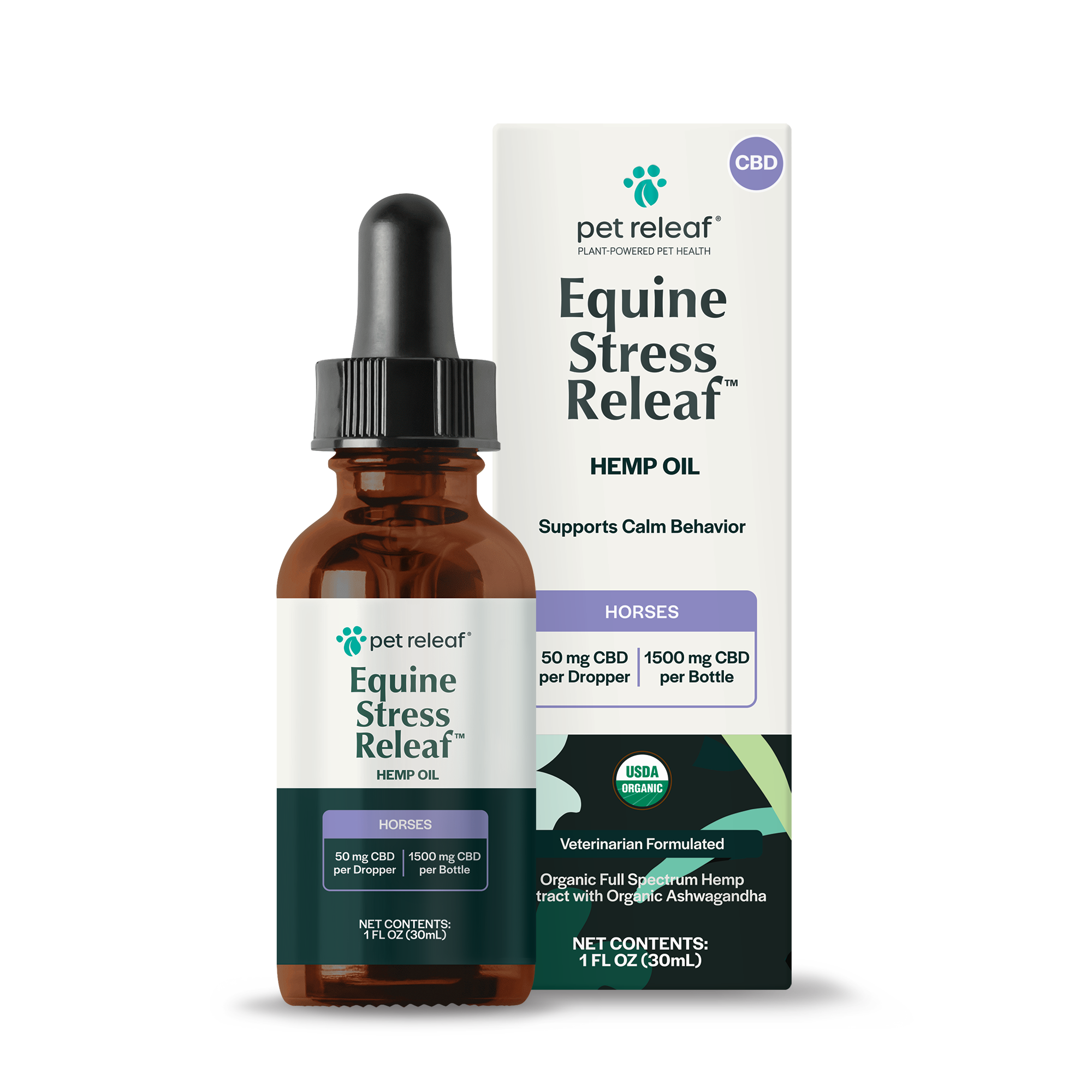 Equine Stress Releaf Hemp Oil